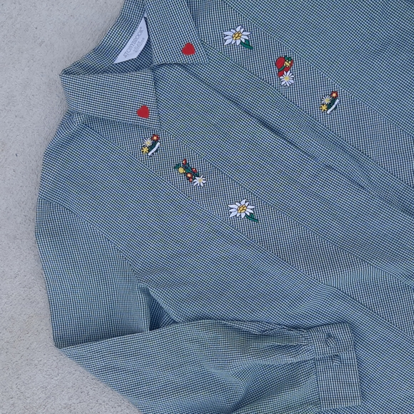 Stonybrook Tops Vintage Daisy Embroidered Top Poshmark